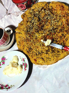 عکسی از دستور نان زیره وبادیان تابه ای