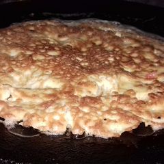 A picture of Spicy red chilli Omlet.