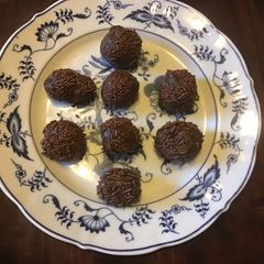 A picture of California Farm Chocolate Truffle Eggs.