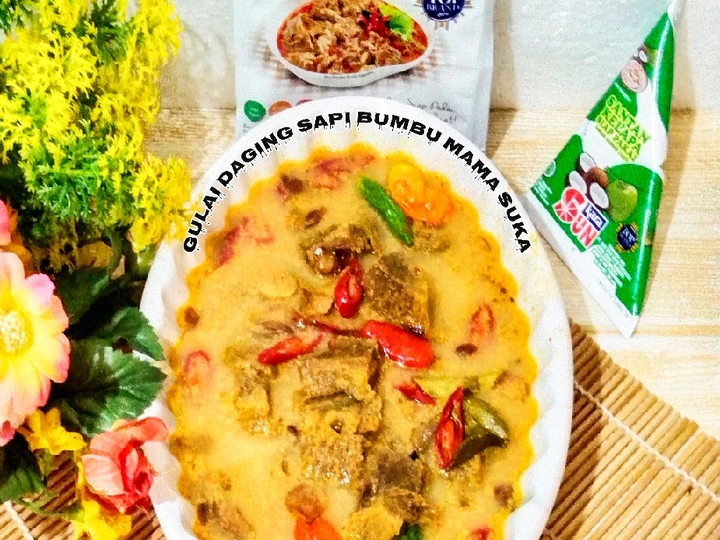 Langkah Mudah untuk Menyiapkan Resep Gulai Daging Sapi Bumbu Mama Suka yang Menggugah Selera Anti Ribet, Mantap