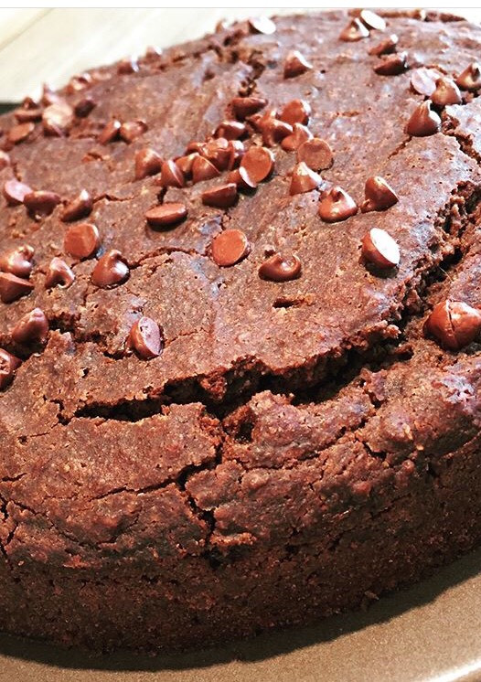 Una foto de Bizcocho de chocolate y coco