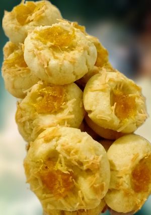 Foto resep 214. Thumbprint Cookies Enaak 👍👍