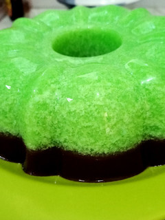 Foto resep Puding lumut coklat