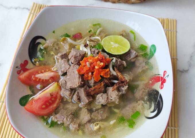 Soto Daging Bening Khas Boyolali