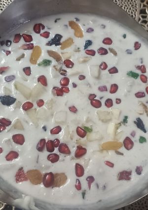 सेब अनार डेजर्ट रेसिपी मुख्य फोटो