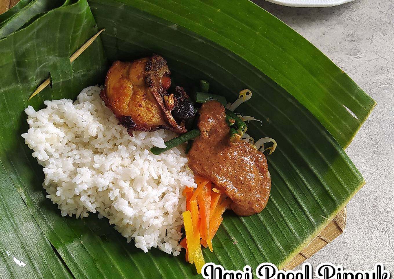Nasi Pecel Pincuk