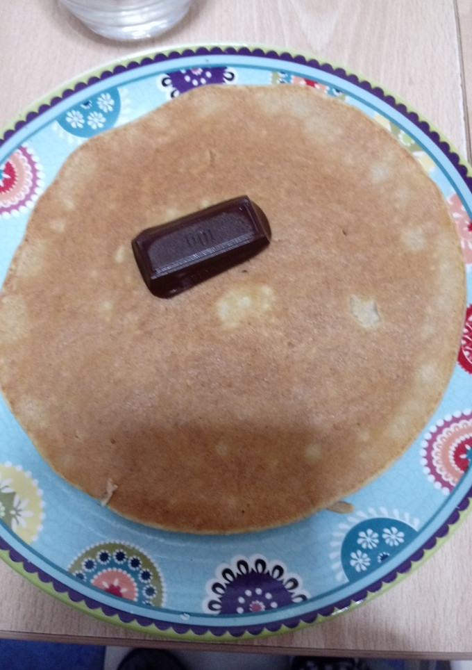 Una foto de Tortita con leche espelta