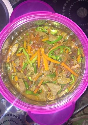 A picture of Liver sauce.