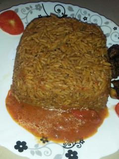 A picture of Chevon pilau#mum's contest#.