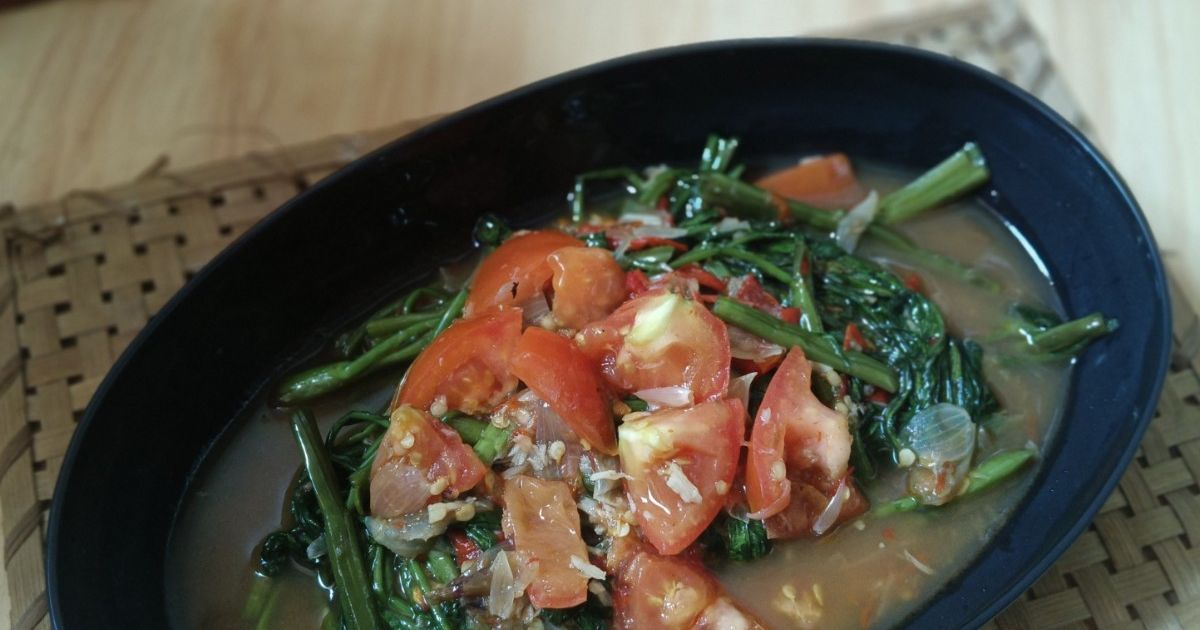 Tumis Kangkung Sambal Terasi