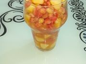 Une photo de jus de mandarine