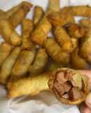 سبرينغ رولز بالنقانق