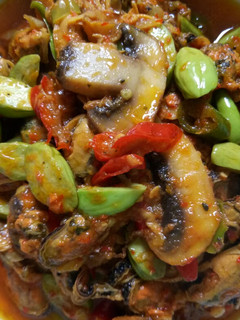 Foto resep Oseng manis pedas kerang kupas