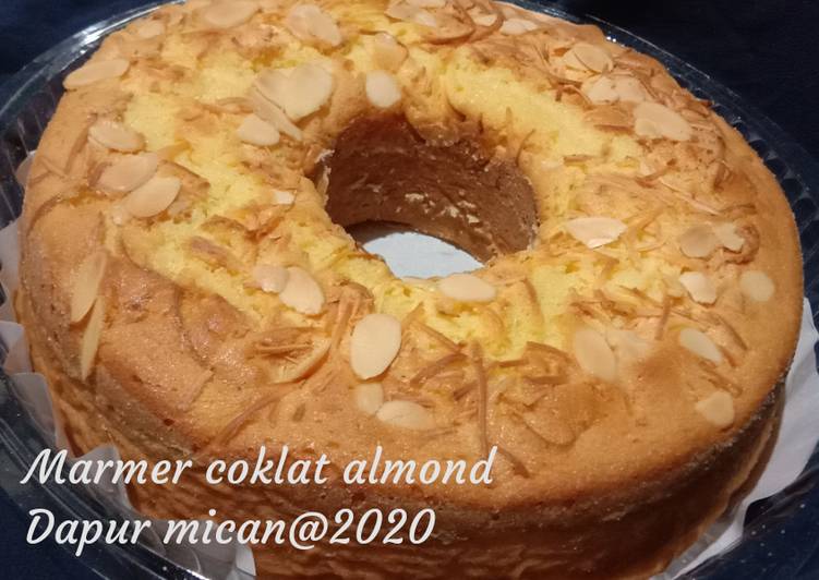 Marmer coklat almond