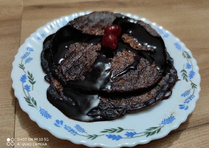 Step-by-Step Guide to Make Super Quick Homemade Grilled Banana
Chocolate Pan Cake