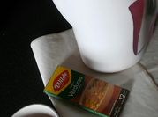 Una foto de caldo light