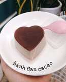 Bánh flan cacao cho bé
