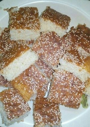 صورة لوصفة كيكه السميد