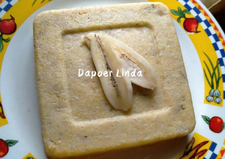 Bolu pisang kukus no mixer