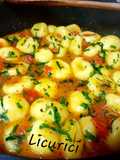 Gnocchi polonezi în sos de roșii și rozmarin
