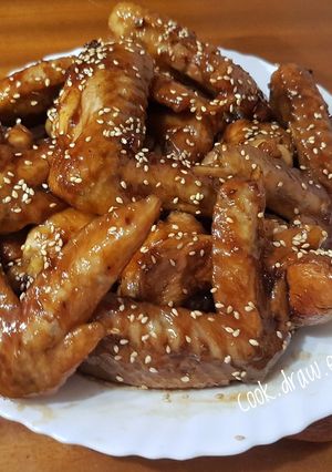 蜜汁雞翅 的食譜成品照片