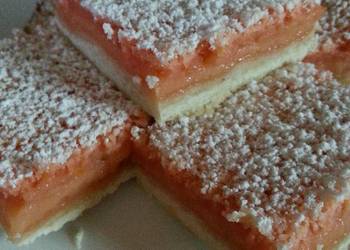 How To Prepare Recipe Strawberry lemonade bars Delicious Simple