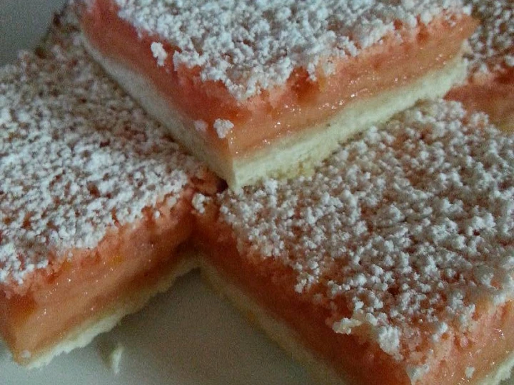Easy Steps to Prepare Strawberry lemonade bars the Perfect Can spoil the tongue