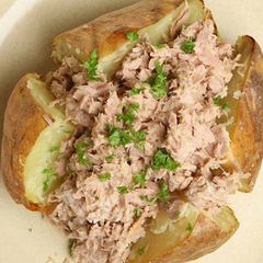 Tuna Stuffed Potatoes A picture of Tuna Stuffed Potatoes.