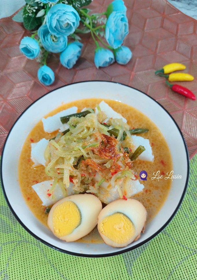 Foto resep Lontong Sayur Labu Siam