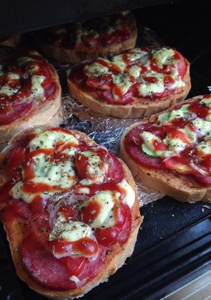 O poză a rețetei Bruschette.
