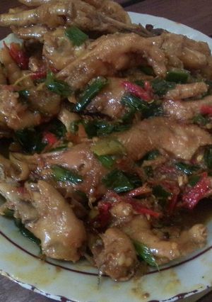 Foto resep Ceker Ayam Pedas Rica Rica