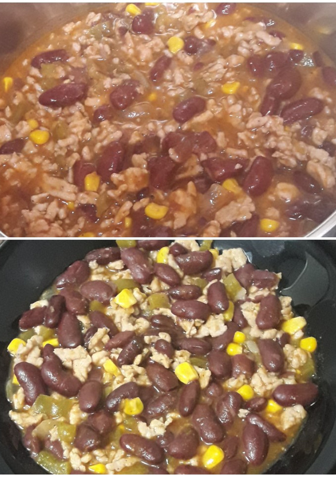 Una foto de Chili con carne a mi manera