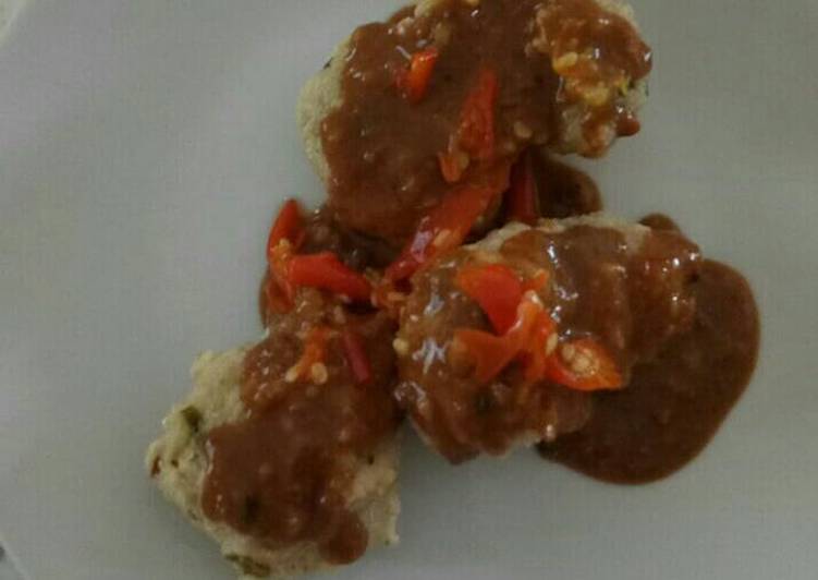 Recipe of Favorite Cireng (Tapioca fritter) *Vegan