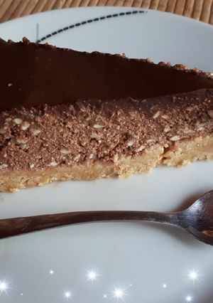 Egyszerű csokis túrótorta recept fotója