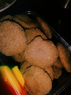 Una foto de Galletas de cacao y harina de avena
