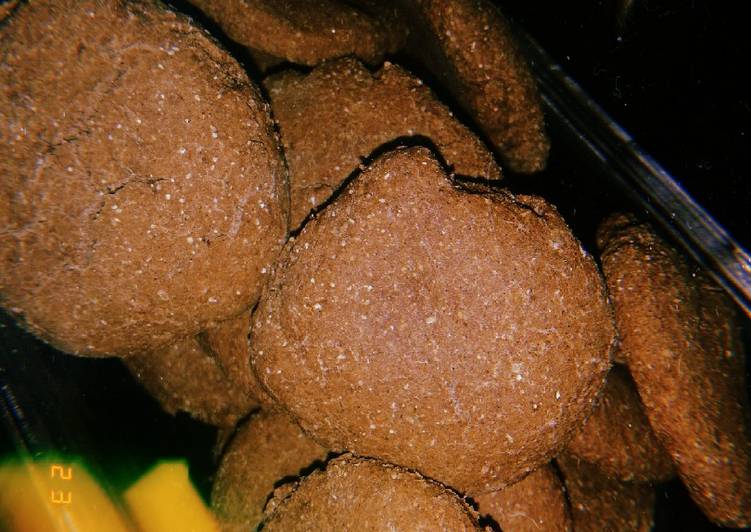 Galletas de cacao y harina de avena