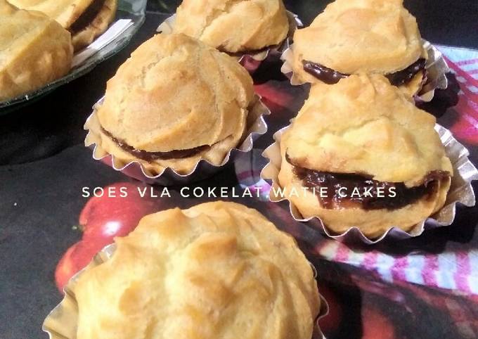 Soes vla cokelat