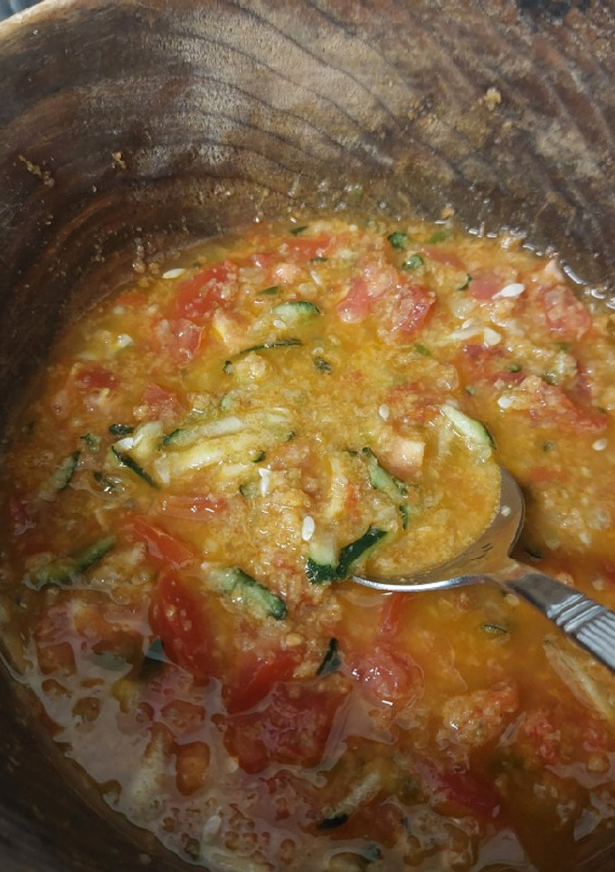 Una foto de Gazpacho campillano