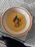 Crema de zanahoria y chayote