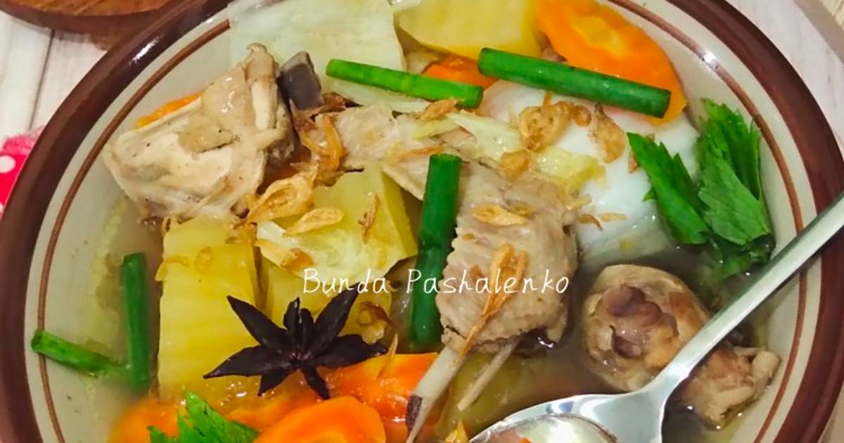 Resep Sop Ayam Ala Pak Min Klaten Oleh Bunda Pashalenko Cookpad