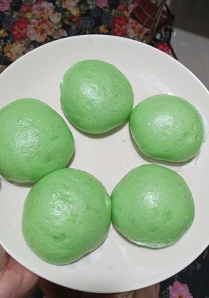 Foto resep Bakpao Pandan