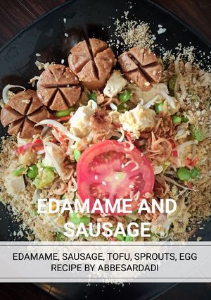 Foto resep EDAMAME MIXED (TUMIS SERBA KEDELAI)