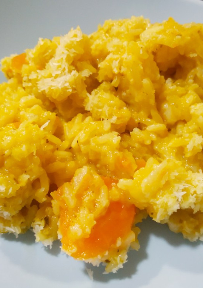 Una foto de Arroz con coliflor y coco