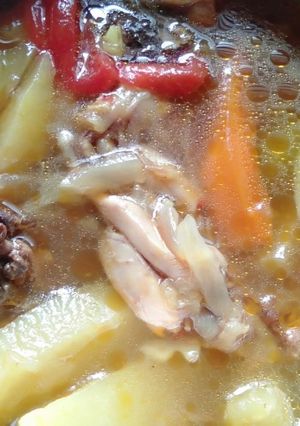 চিকেন স্টিউ (chicken stew recipe in bengali) রেসিপির প্রধান ছবি