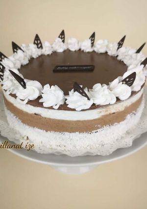 Bounty torta recept fotója