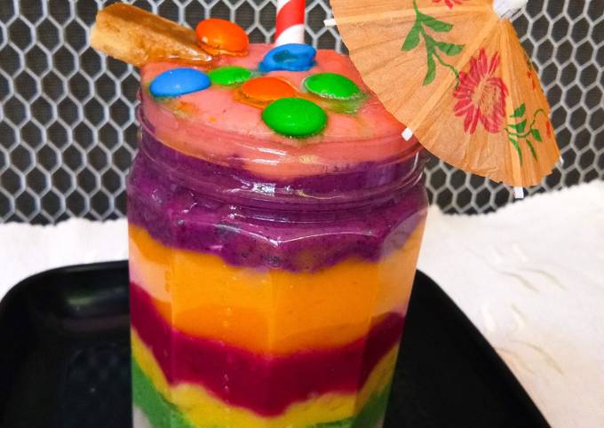 Rainbow smoothie