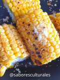 🌽👩🏻‍🍳Choclo tostado y queso rallado🧀 Sabroso y al paso