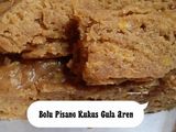 27. Bolu Pisang Kukus Gula Aren (Takaran Gelas)