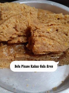 Foto resep 27. Bolu Pisang Kukus Gula Aren (Takaran Gelas)