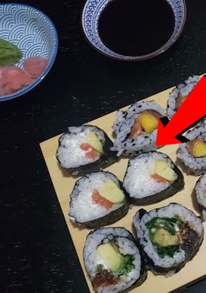 Una foto de Maki (sushi)